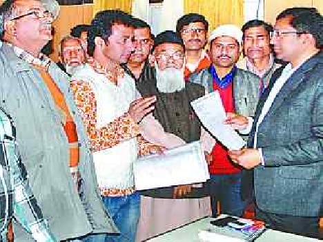 demand of reparing of pipe line in old Sitapur